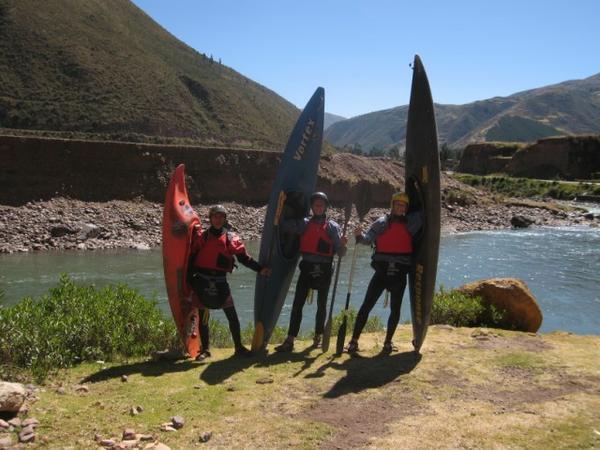 3 days of kayaking on the Urubamba