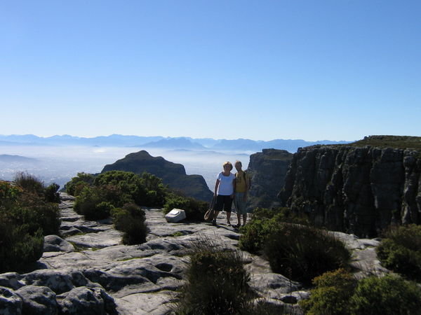 Me and Mom on Table Mountain