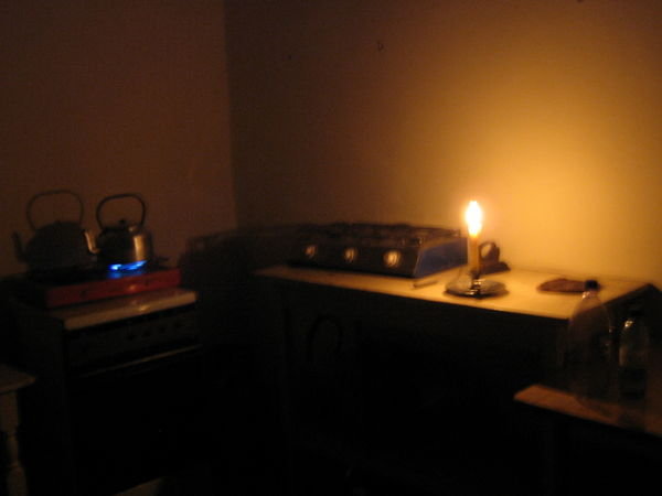 Kitchen  by Candle light