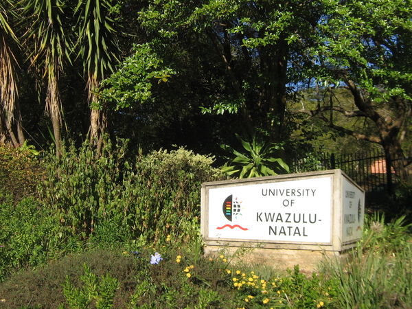 UKZN campus sign
