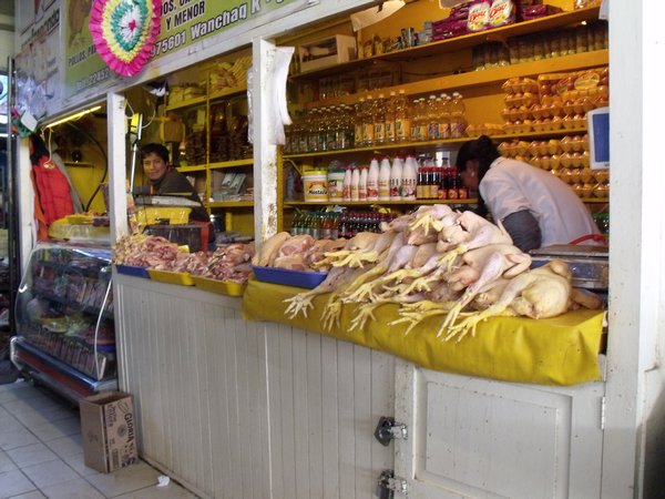 Cuzco Market - Chickens!