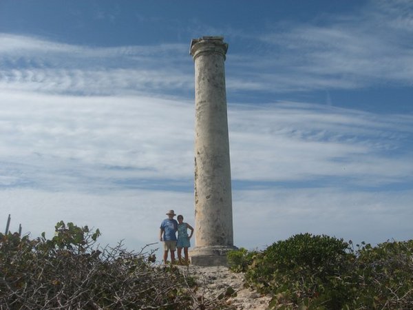 Salt Monument on Little Exuma