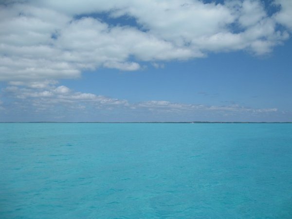 Blue Bahamain Waters 