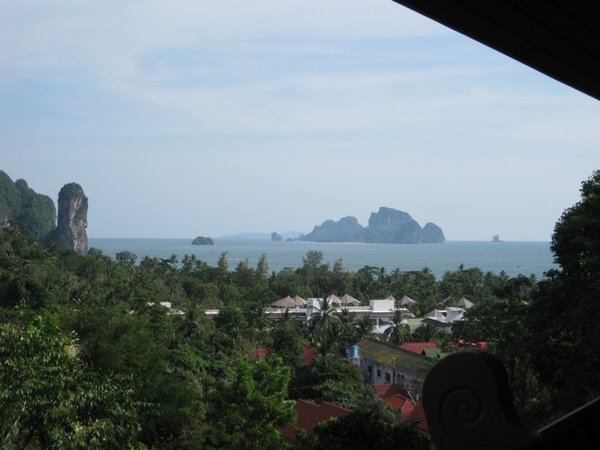 View from our Balcony in Ao Nang