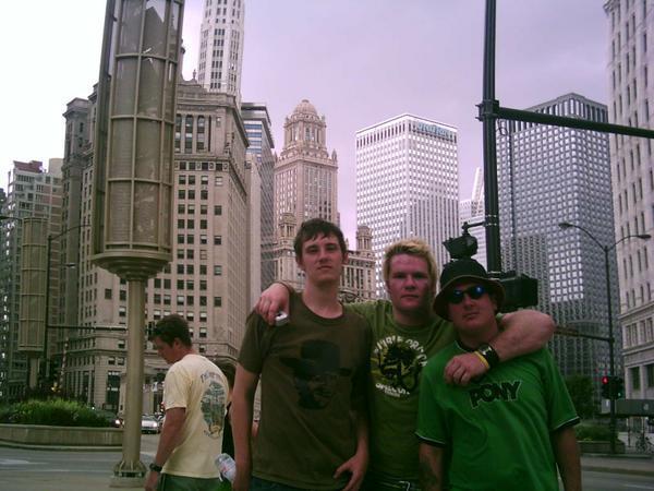 Alex, Liam, and Jay in Chicago