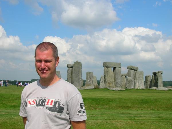 Ian at Stonehenge