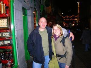 Eoin and Lynne in Galway