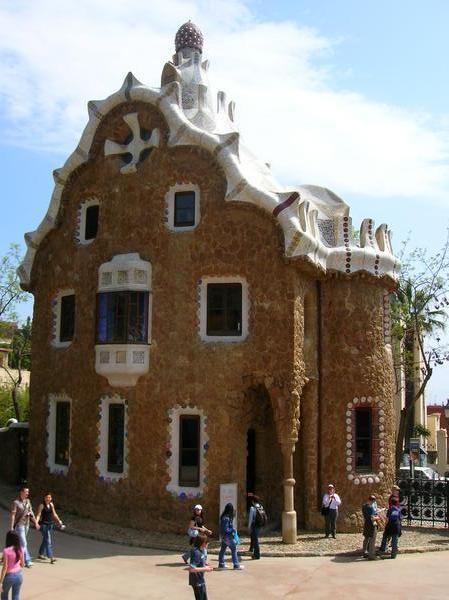 Gingerbread House in Park Guell