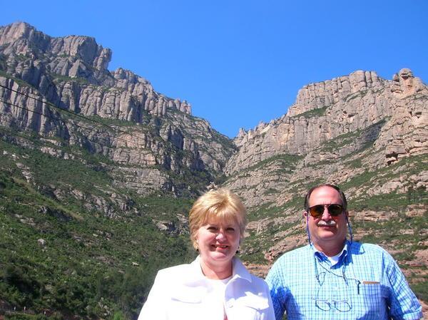 Mom and Dad at Montserrat
