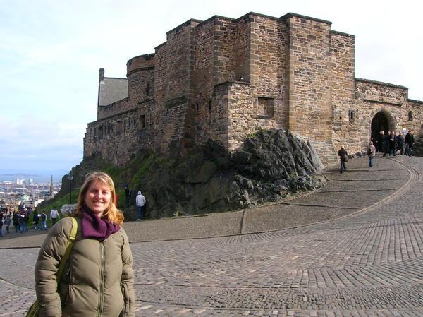 Me at Edinburgh Castle