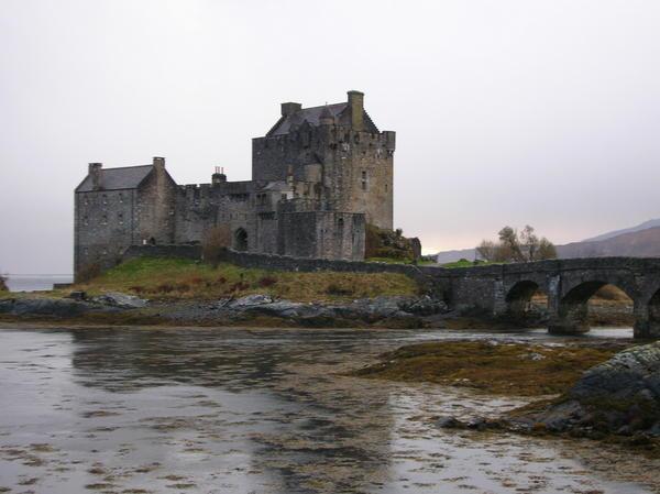 Castle on Scottish Loch