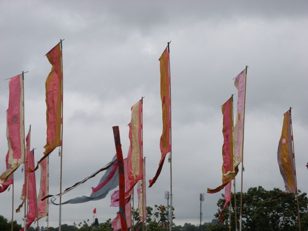 glastonbury flags