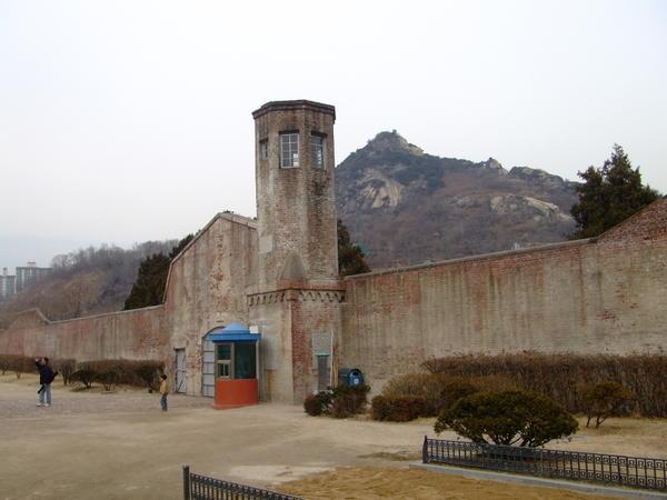 Seodaemun gate from the inside