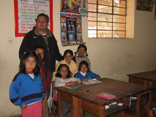 3rd grade classroom at Virgen de Fatima