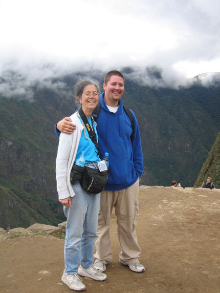 Kathy and Vinny at Machu Picchu