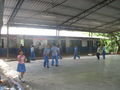 Courtyard at school in Las Delicias
