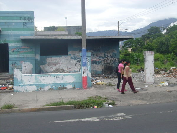 On the streets of El Salvador