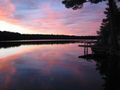 Six Berry Lake Sunset