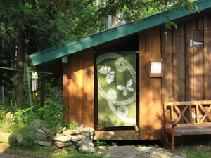 Sauna Entrance