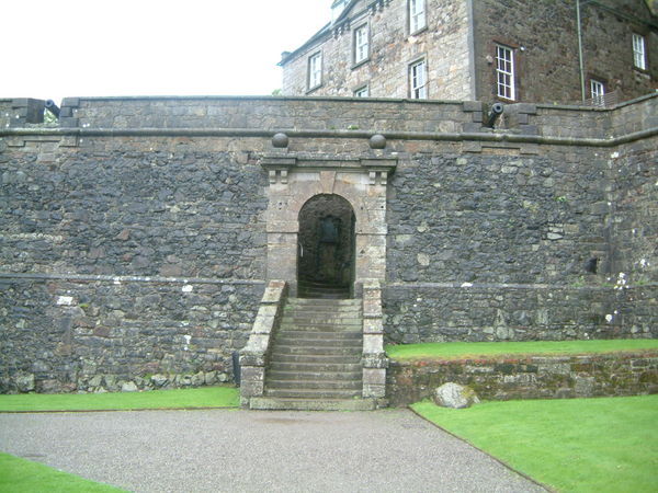 Dumbarton Castle Entrance