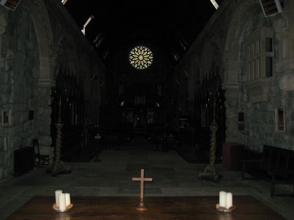 Interior of Conan's Church