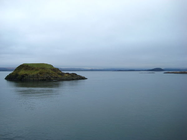 Small isle photographed from the ferry