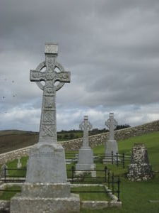 Celtic Crosses at Cashel Castle