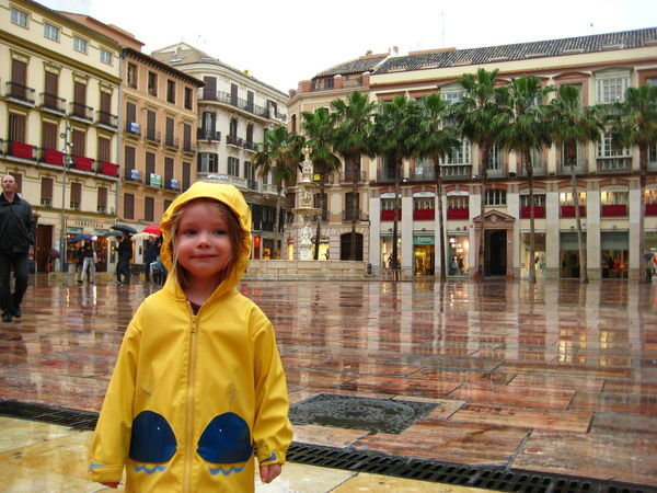Raining in Malaga