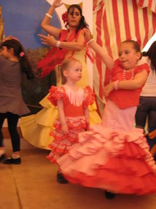 Camille Flamenco Dancing