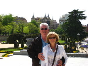 Mom and Dad in Madrid