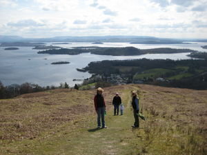 Hiking at Loch Lomond and Luss