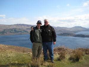 Hiking at Loch Lomond and Luss