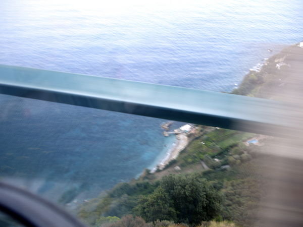 Driving up to Ana Capri