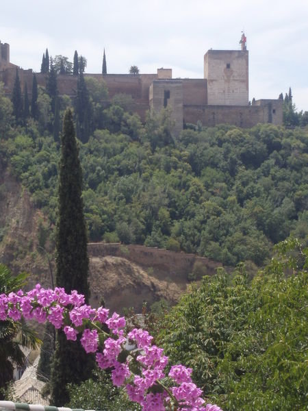 View from the Albazyn Quarter of the Alhambra