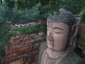 Wielki Budda w Leshan