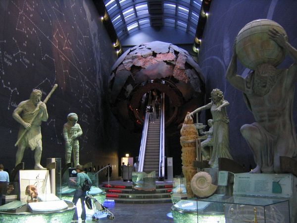 Natural History Museum escalator
