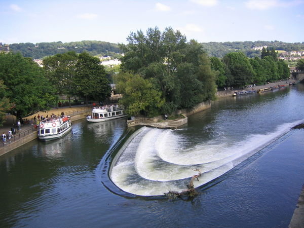 The River Avon, in Bath