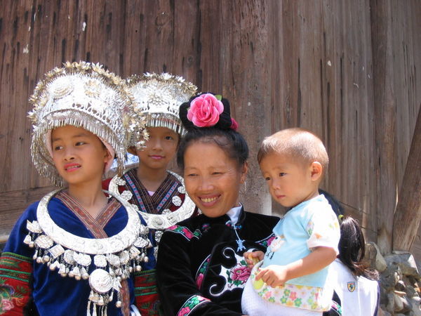 Members of the Long skirt Miao