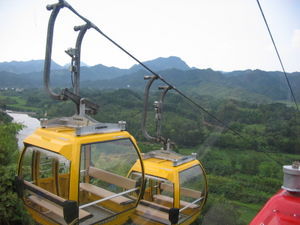 On the cable car