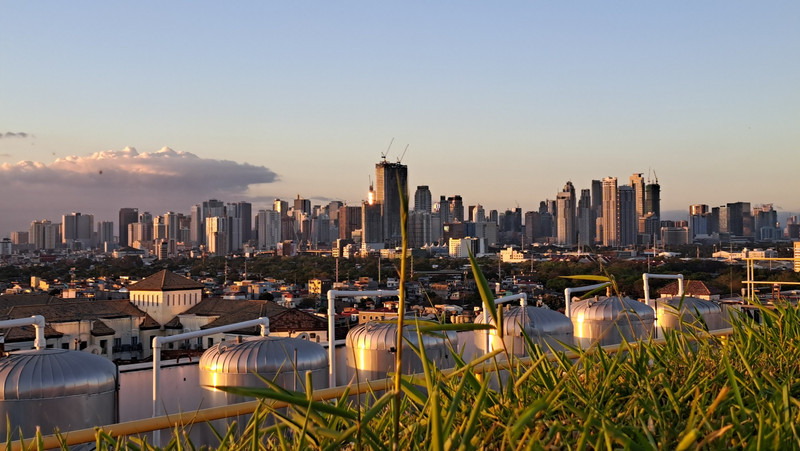 Rooftop view, Belmont Hotel, Manila