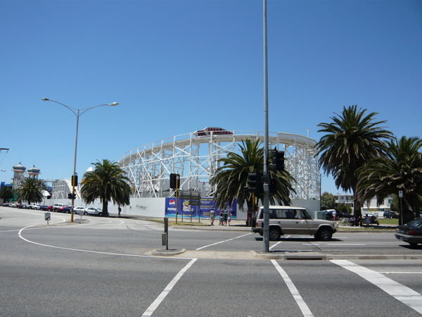 Luna Park from the rear