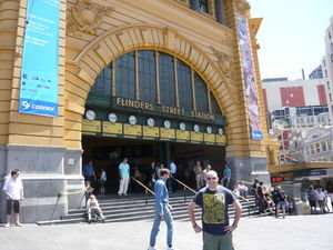 Flinders street station and me!