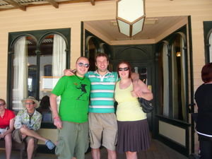 Rich, Jenny and Greg at Sovereign Hill