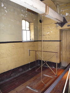 The gallows where Ned Kelly amongst many others met their maker