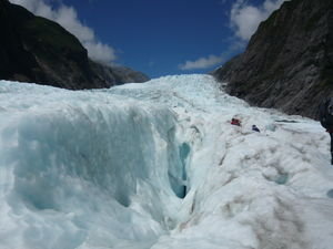 The glacier