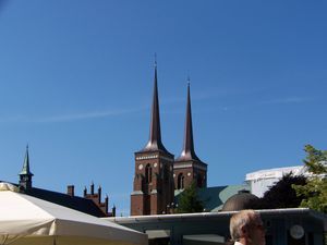Roskilde Cathedral spires