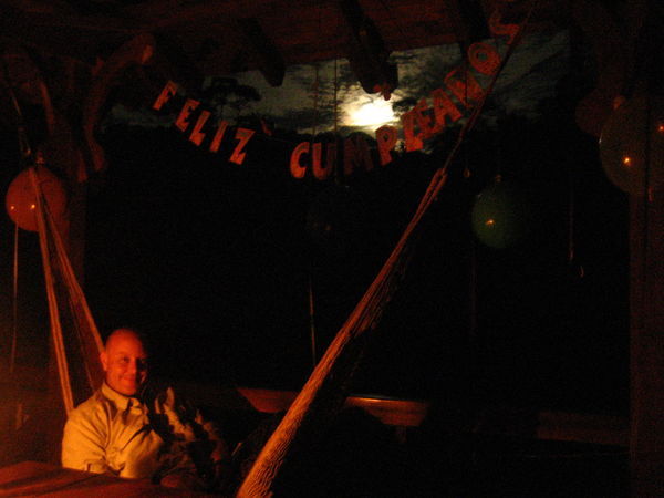 Chillin in a hammock by moonlight 
