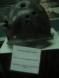 A french soldiers helmet