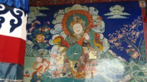 A local temple mural