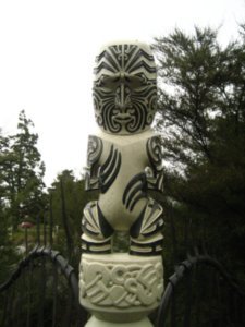 Maori statue Rotorua